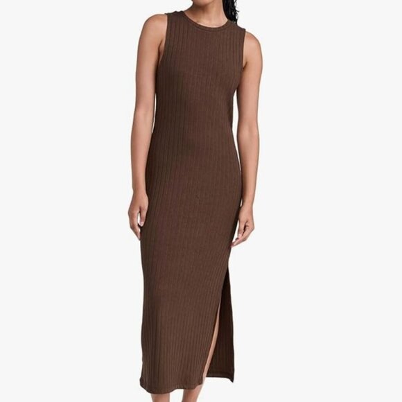 Z SUPPLY Women's Raewyn Dress Dark Chocolate Brown Size S - Picture 1 of 9